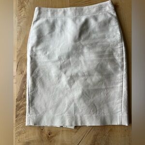 J. Crew Cream No. 2 Pencil Skirt